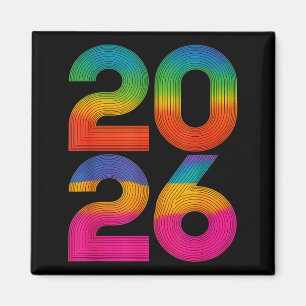 Happy New Year 2026 New Years Eve Magnet