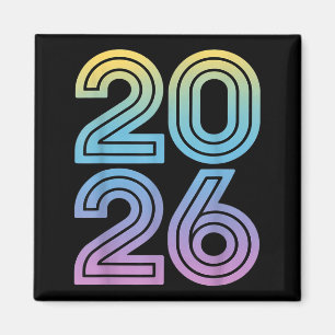 Happy New Year 2026 New Years Eve Magnet