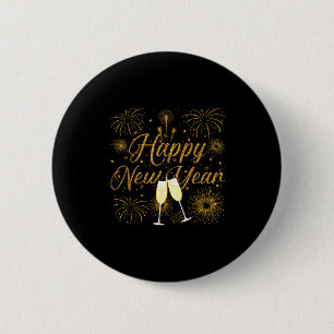 Happy New Year 2026 New Years Eve Party Countdown  2 Inch Round Button
