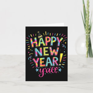 Happy New Year 2026 New Years Eve Party Countdown  Card