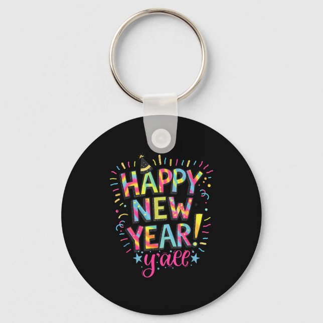 Happy New Year 2026 New Years Eve Party Countdown  Keychain (Front)