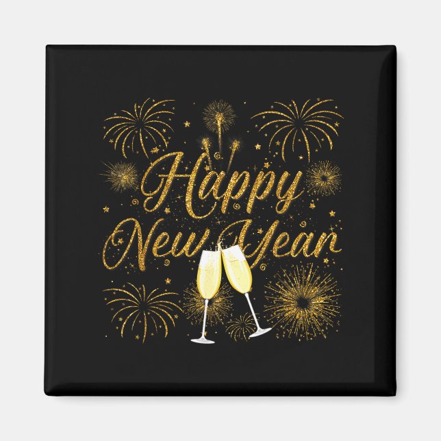 Happy New Year 2026 New Years Eve Party Countdown  Magnet (Front)