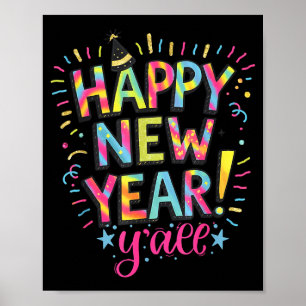 Happy New Year 2026 New Years Eve Party Countdown Poster