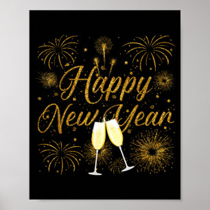 Happy New Year 2026 New Years Eve Party Countdown  Poster