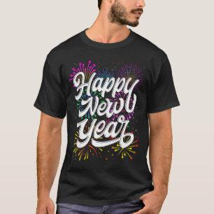 Happy New Year 2026 New Year's Eve Party Countdown T-Shirt