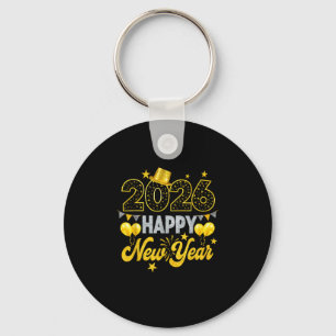 Happy New Year 2026 New Years Eve Party  Keychain
