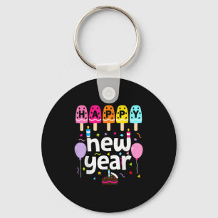 Happy New Year 2026 New Years Eve Party Kids Girls Keychain