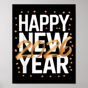 Happy New Year 2026 New Years Eve  Poster