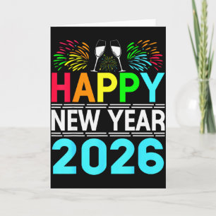 Happy New Year 2026 Nye Party - Funny New Years Ev Card