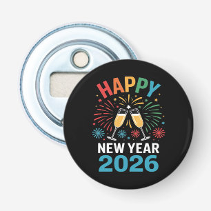 Happy New Year 2026 Party Funny New Years Eve 2026 Bottle Opener