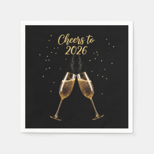 Happy New Year 2026 Party Napkins