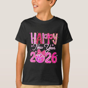 Happy New Year 2026 Preppy New Years Nk Coquette B T-Shirt