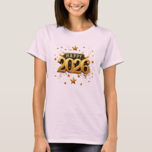 Happy New Year 2026 T-Shirt