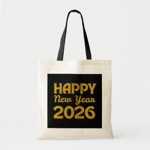 Happy New Year 2026 Tote Bag