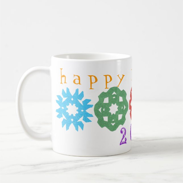 Happy New Year 2027 mug (Left)