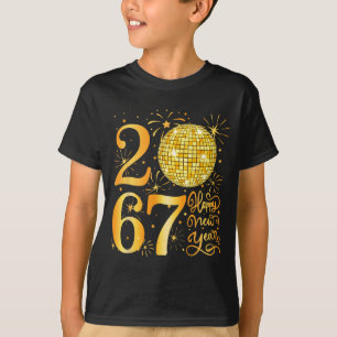 Happy New Year 2067 Funny 67 Six Seven Meme New Ye T-Shirt