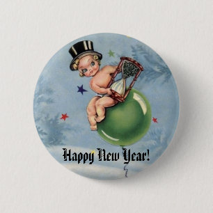 Happy New Year! 2 Inch Round Button