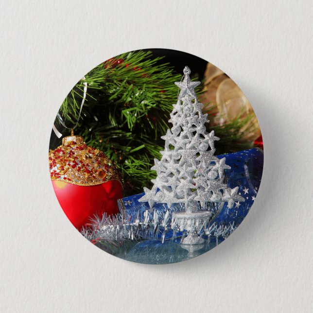 Happy New Year 2 Inch Round Button (Front)