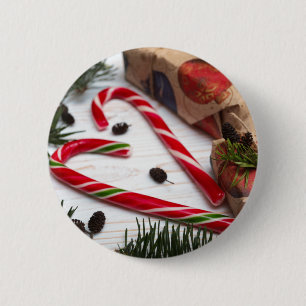 Happy New Year 2 Inch Round Button
