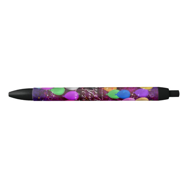 Happy New Year Balloons Pen (Front)