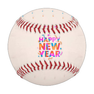 Happy New Year Baseball