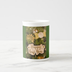 HAPPY NEW YEAR  BONE CHINA MUG