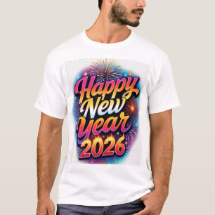 Happy New Year Bright Aesthetic Shirt