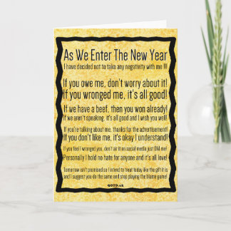 Happy New Year Card