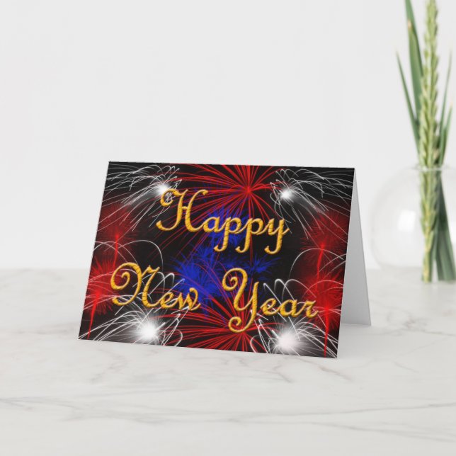 Happy New Year Card (Front)