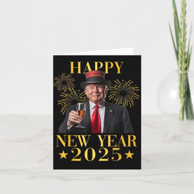 Happy New Year  Card (Front)