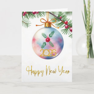 Happy New Year Card