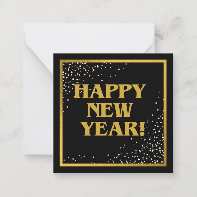 Happy New Year Card (Front)