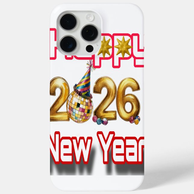 Happy New year  Case-Mate iPhone Case (Back)