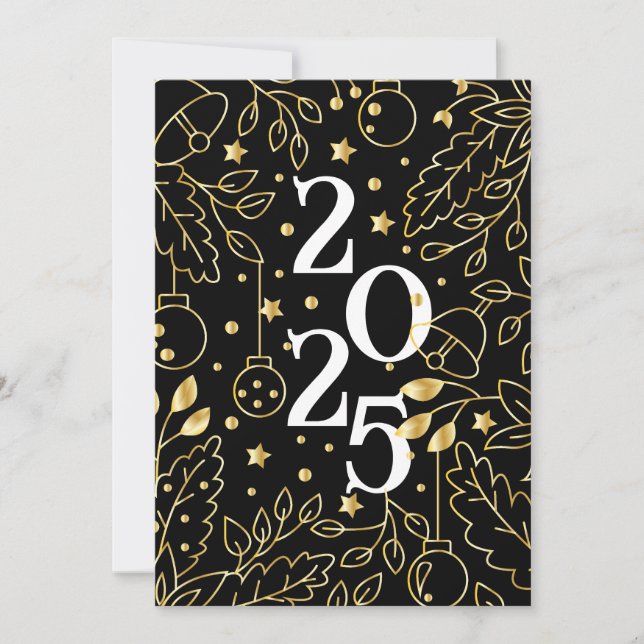 Happy New Year celebration Invitation (Front)