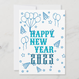 Happy New Year Celebration Invitation