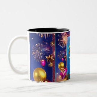 Happy New Year Celebration Mug - Midnight Countdow