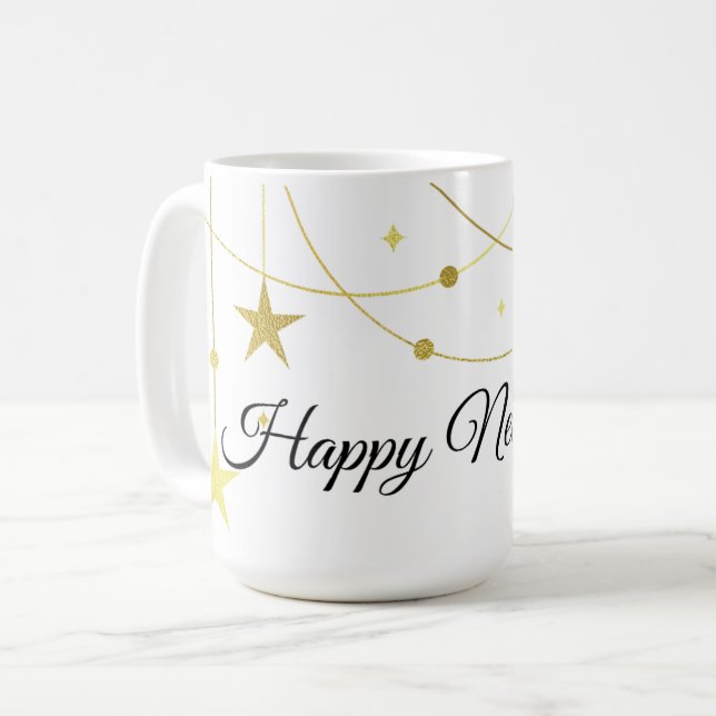 Happy New Year  Coffee Mug (Front Left)