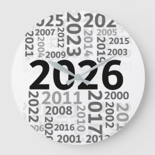 Happy New Year Countdown Wall Clock