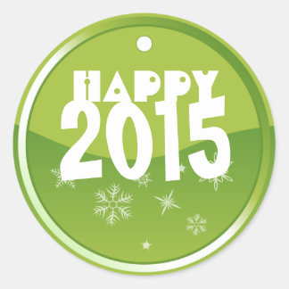 Happy New Year Stickers, Happy New Year Custom Sticker Designs