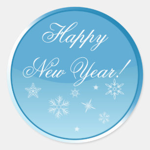 Happy New Year Customizable Sticker