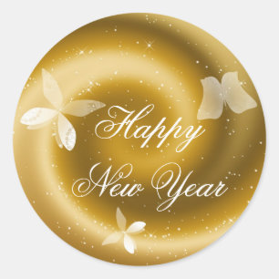 Happy New Year Customizable Sticker