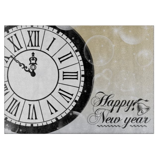 Happy New Year Cutting Board (Front)