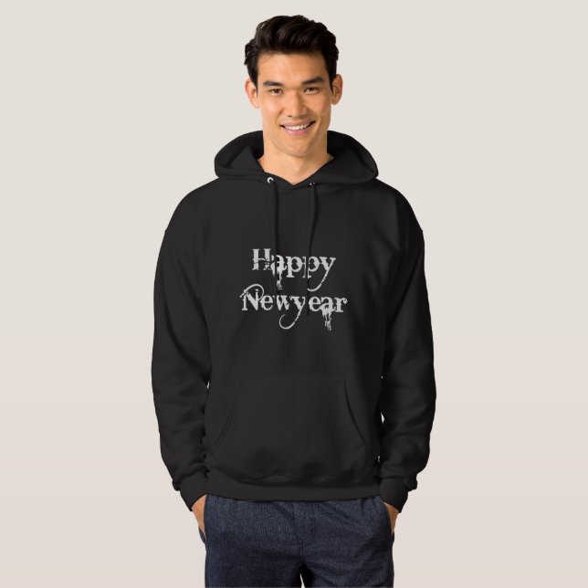 Happy New Year Design Hoodie (Front Full)
