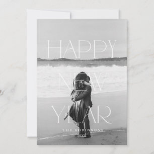Happy New Year elegant  Holiday Card