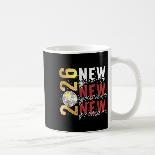 Happy New Year Eve 2026 New Year Party Hello 2026  Coffee Mug (Right)
