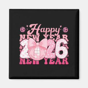 Happy New Year Eve 2026 Party Family Matching Men Magnet