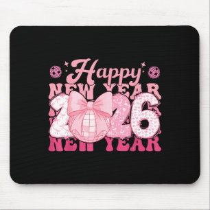 Happy New Year Eve 2026 Party Family Matching Men Mouse Pad