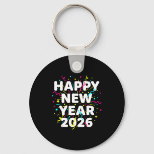 Happy New Year Eve Party 2026 Nye Family Matching Keychain