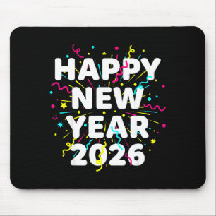 Happy New Year Eve Party 2026 Nye Family Matching Mouse Pad