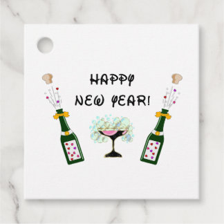 Happy New Year  Favour Tags